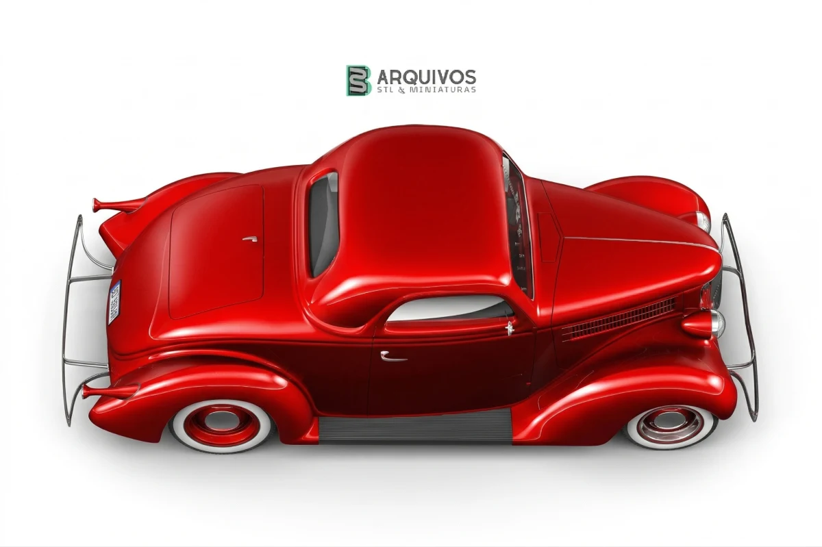 Modelo 3D STL - Ford 1936 Coupe — foto 3